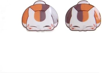 Amazon.co.jp: 夏目友人帳 ニャンコ先生 斑 ピアス イヤリング 人気